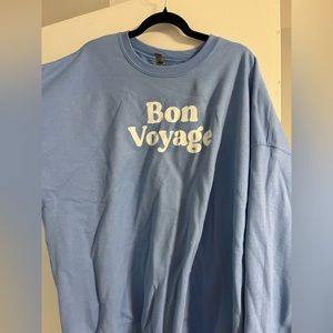 Chic Soul Sky blue sweatshirt 3x oversize never worn